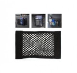 Plasa Organizator Portbagaj Auto XL 25x70cm, Tip Buzunar, Elastica, cu Scai si Banda Dublu Adeziva