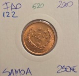 520 Samoa 2 Sene - Tanumafili II FAO, 2000, KM#122