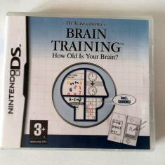 * Joc DR KAWASHIMA'S BRAIN TRAINING pentru Nintendo DS, Made in Japan