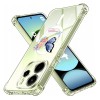 Husa antisoc pentru xiaomi redmi note 14 4g (regional) - airbag magsafe, col&Egrave;uri ranforsate- butterfly albastru