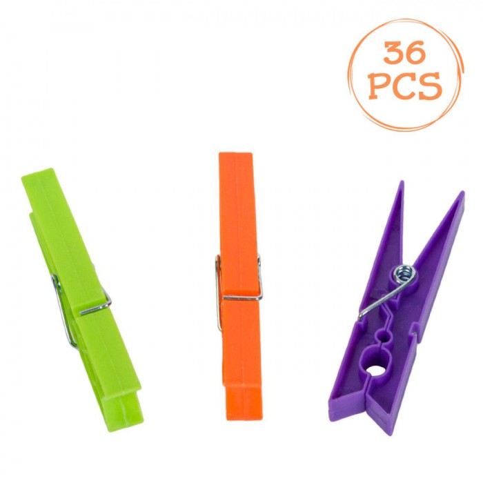 Set C&acirc;rlige Rufe, Multicolor, Plastic, 8.5 cm, 36 Bucăți