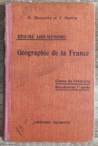 Geographie de la France - F. Maurette, J. Martin