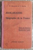 Geographie de la France - F. Maurette, J. Martin