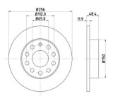 MTR 12108557 Disc frana