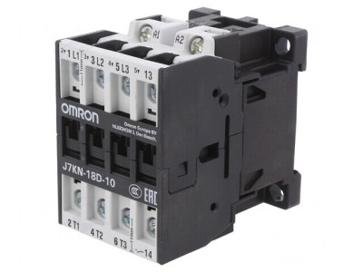 Contactor 3P 24VAC 18A NO 690V foto