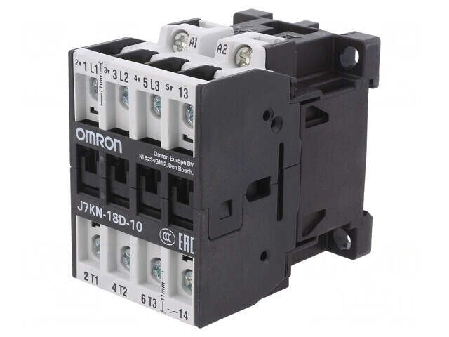 Contactor 3P 24VAC 18A NO 690V