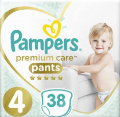 Scutece PAMPERS Premium Care Pants 4 Value Pack 38 buc foto