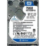 80. Hard Disk Laptop WD Blue WD7500BPVX 750GB, 5400rpm, 8MB, SATA 3