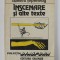 INSCENARE SI ALTE TEXTE de DUMITRU TEPENEAG , 1992