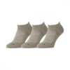 Șosete Fundango No-Show Sport Set 3 perechi Bej - Ancient Fossil, 39
