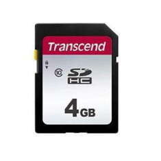 Card memorie Transcend SDHC, 4GB, Clasa 10