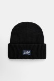 MC2 Saint Barth caciula de lana culoarea negru, de lana, din tricot gros