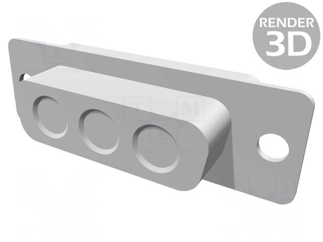 Conector D-Sub 3 PIN Mamă