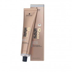 Vopsea de Par Permanenta cu Amoniac pentru Acoperirea Parului Alb Schwarzkopf Professional BlondMe Vopsea Lift Blend Ash 60 ml