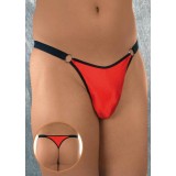 Chiloti String, Rosu Cu Negru, S/L