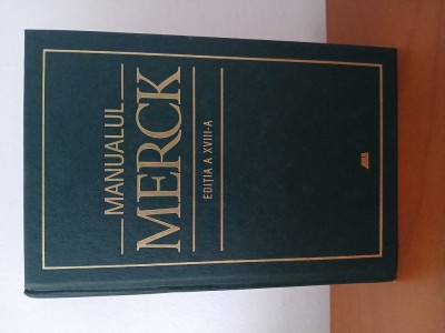 Manualul Merck-Ediția XVIII-A foto