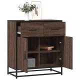 VidaXL Bufetă Stejar maro 68x35x76 cm Lemn prelucrat