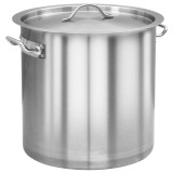 VidaXL Oală de supă, 36 x 36 cm, inox, 35 L