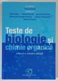 TESTE DE BIOLOGIE SI CHIMIE ORGANICA de FLORIAN BODOG , 2015