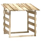 Pergola cu acoperis, 100x90x100 cm, lemn de pin tratat