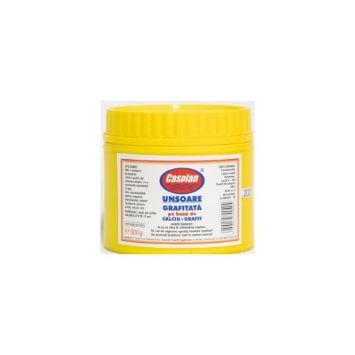 Vaselina grafitata pe baza de calciu si grafit Caspian 500g Cod: CA3