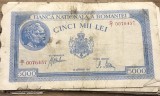 (BNK A) Romania bancnota 5000 lei 10 septembrie 1943