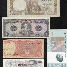 Set #18 15 bancnote de colectie (cele din imagini)