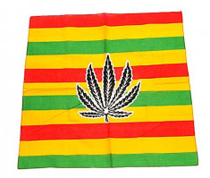 Bandana - Frunza - Cannabis - Jamaica foto