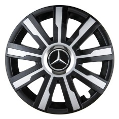 Set 4 Capace Roti Autohelix MSA&reg;, potrivite jantelor de R15, pentru Mercedes-Benz, model mirage
