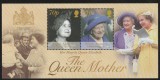 Teritoriile Antarctice Britanice (BAT) 2002 - Regina Elizabeth II ,, Bloc 2 valori , dantelata, MNH,Mi. Bl.10