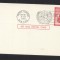 UN New York 1957 Airmail definitives Mi.60 Postcard unused FDC UN.258