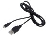 Cablu USB 2.0 A-B 1,4m negru PVC 60W 2,4A