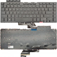 Tastatura Laptop, Asus, ROG Zephyrus M15 GU502G, GU502GV, GU502GW, GU502GU, iluminata, conector RGB 20 pini, layout US