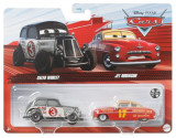 Cumpara ieftin Cars3 Set 2 Masinute Metalice Caleb Worley si Jet Robinson