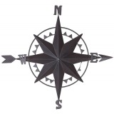 Ceas maritim pentru casa sau gradina antik black AJA198, Ornamentale