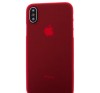 Husa iPhone Xs Max, PC Case, Rosu, Protectie Slim