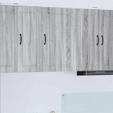 vidaXL Dulap suspendat de bucătărie cu raft Gri Sonoma 50 x 31 x 80 cm 885391