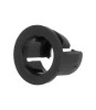 Suport pentru LED 5mm monobloc neagra UL94V-2 L 6.3mm FIX&amp;FASTEN FIX-LED5-11