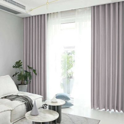 Draperie din catifea blackout cu rejansa transparenta cu ate pentru galerie, Madison, 150x250 cm, densitate 700 g/ml, Pale Silver, 1 buc foto