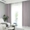 Set draperie din catifea blackout cu rejansa transparenta cu ate pentru galerie, Madison, 150x235 cm, densitate 700 g/ml, Pale Silver, 2 buc