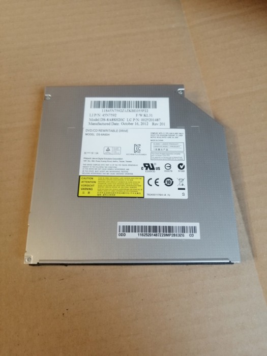 unitate optica dvd cd Lenovo G560 G565 G570 G575 Z560 Z565 sata