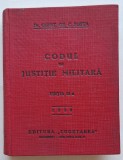 Codul de Justiție Militară &ndash; 1939 &ndash; Dr. Const. Gr. C. Zotta &ndash; ediție interbelică &bdquo;Cugetarea&rdquo;