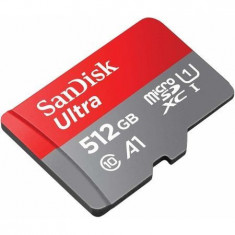 Card Sandisk Ultra microSDXC, 512 GB, 100 Mbps, A1, Clasa 10 foto