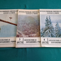 LOT 3 REVISTA PĂDURILOR / NR.2,3,4 *1975*