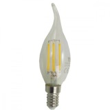 Cumpara ieftin Bec LED flacara cu filament, E14, 4W, 3000K