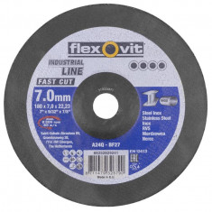 Kotuc flexOvit FastCut A5360 180x7,0x22,2 mm, A24Q-BF27, oțel