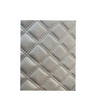 Cumpara ieftin Piele Eco Bej Gaurele Romb Cusatura Bej 1.5m Huse Auto Tapiterie Scaune Volan