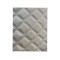 Material piele eco Bej cu gaurele model romb / cusatura Bej