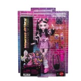 MONSTER HIGH PAPUSA DRACULAURA CU ACCESORII