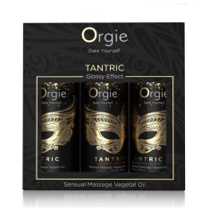 Set 3 Uleiuri de Masaj Orgie Tantric Glossy Effect, 3x30 ml